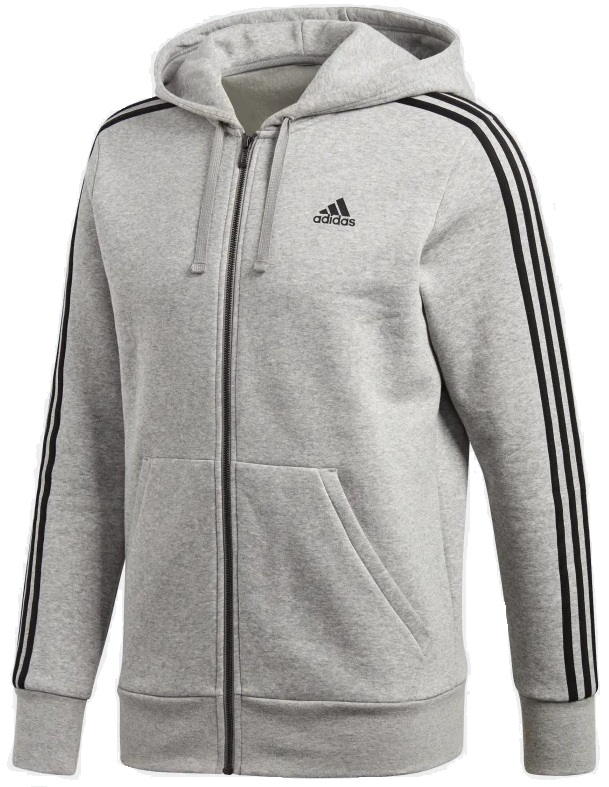 adidas Essentials 3-Stripes FZ Bluza Kapucnis melegítő felsők