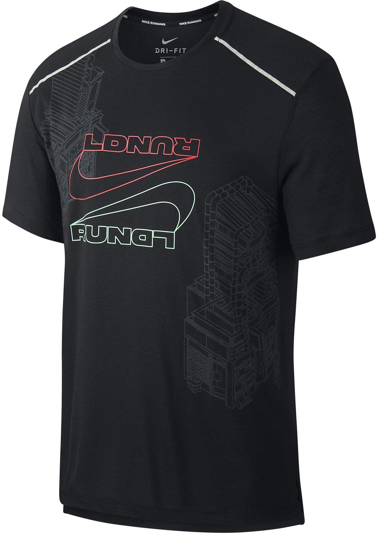 Pánské běžecké tričko s krátkým rukávem Nike Rise 365 (London)