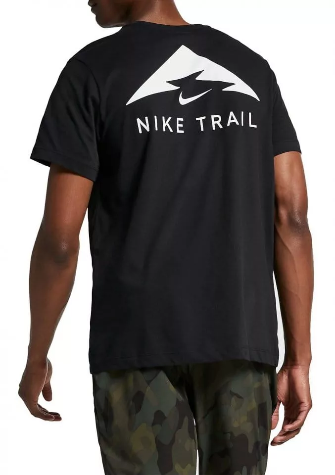 T-Shirt Nike M NK RUN DCFT TRAIL LOGO TEE