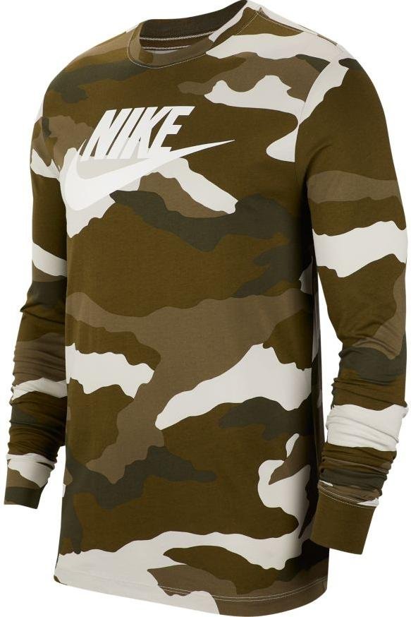 Long-sleeve T-shirt Nike M NSW LS TEE CAMO
