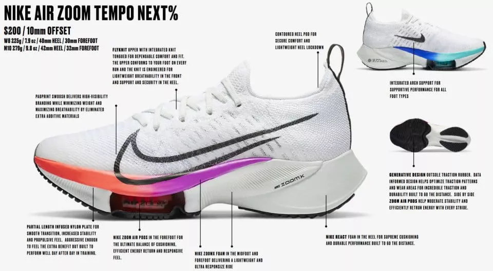 Bežecké topánky Nike Air Zoom Tempo NEXT%