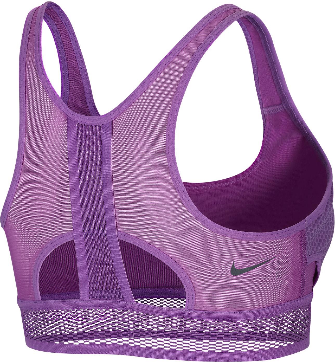 Nike Swoosh Ultrabreathe Bra Purple –