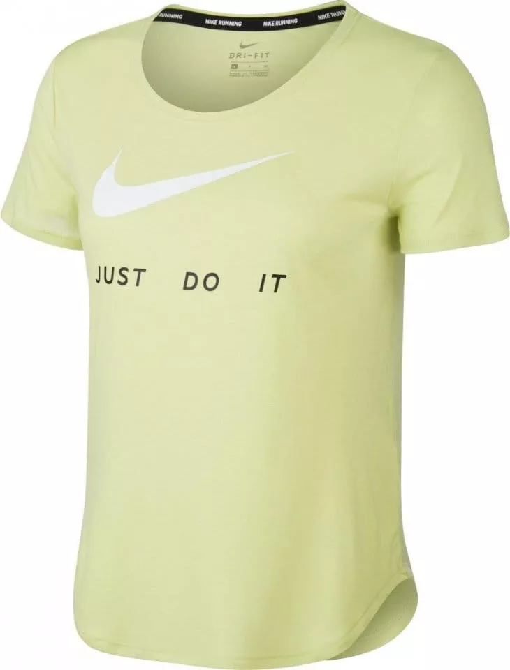 Dámské běžecké tričko s krátkým rukávem Nike Swoosh