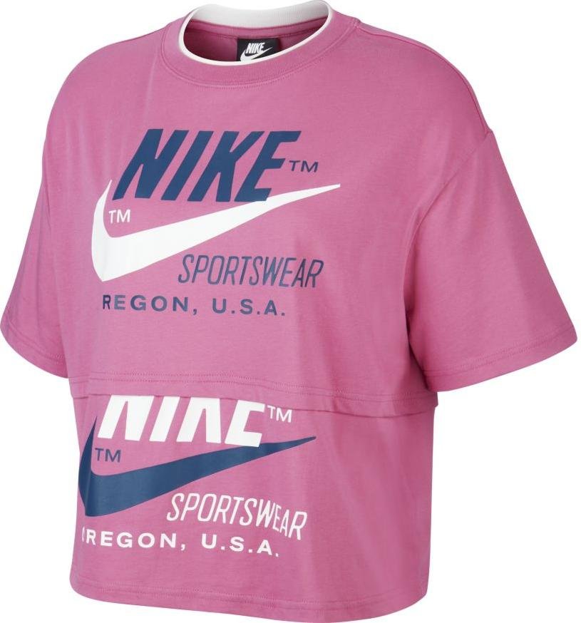 Nike W NSW ICN CLSH SS TOP Rövid ujjú póló