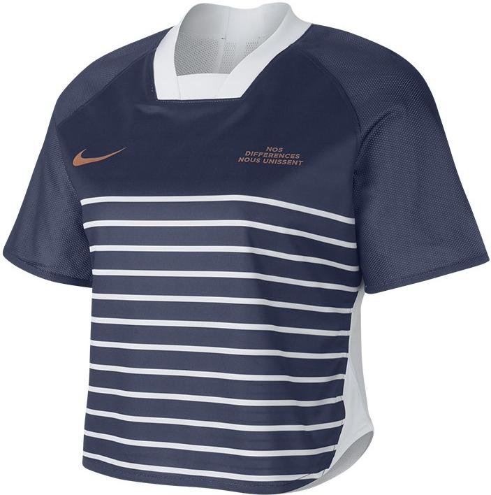 Tričko Nike NSW WWC France Crop Top