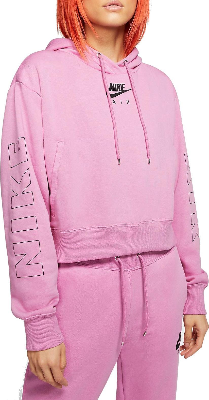 pink nike air hoodie