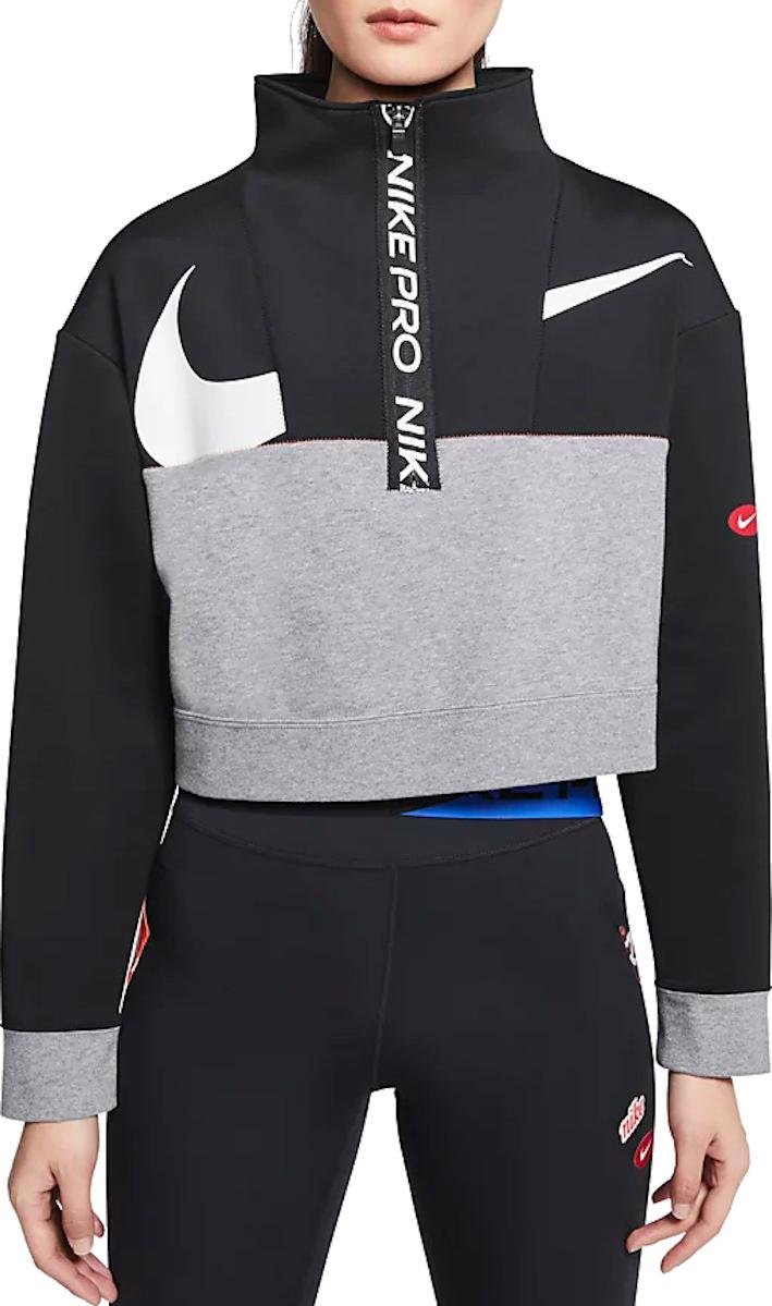 Veste Nike W NK DRY GT FT FLC TOP ICNCLSH