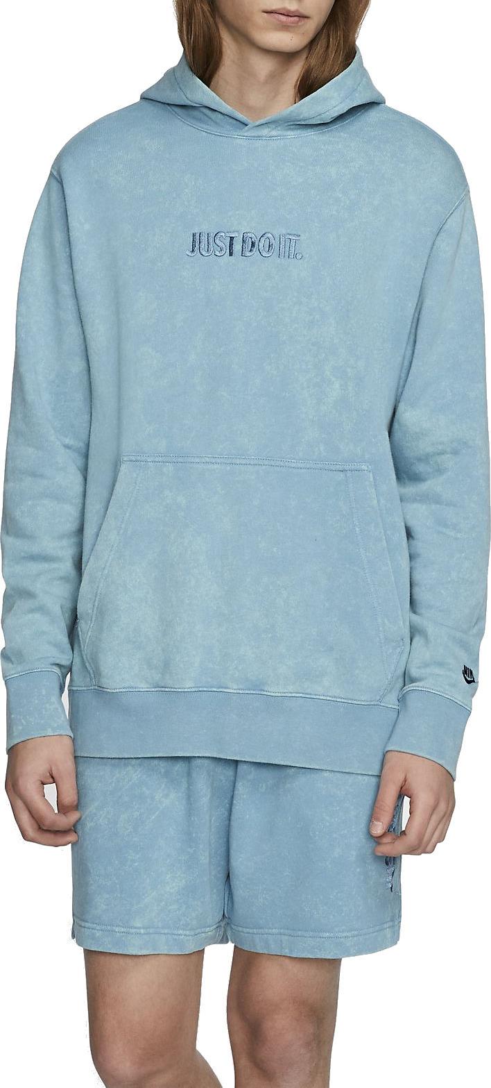 nike just do it blue hoodie