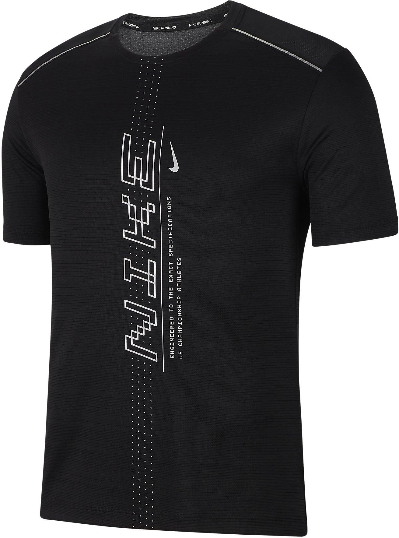 Camiseta Nike M NK DRY MILER SS PO GX FF