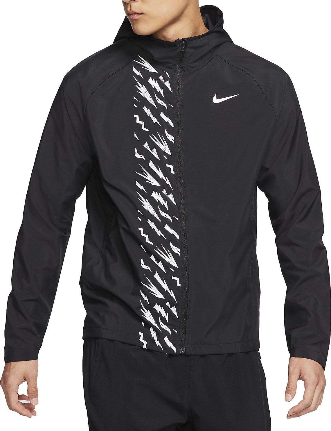 Pánská běžecká bunda s kapucí Nike Essential Windrunner