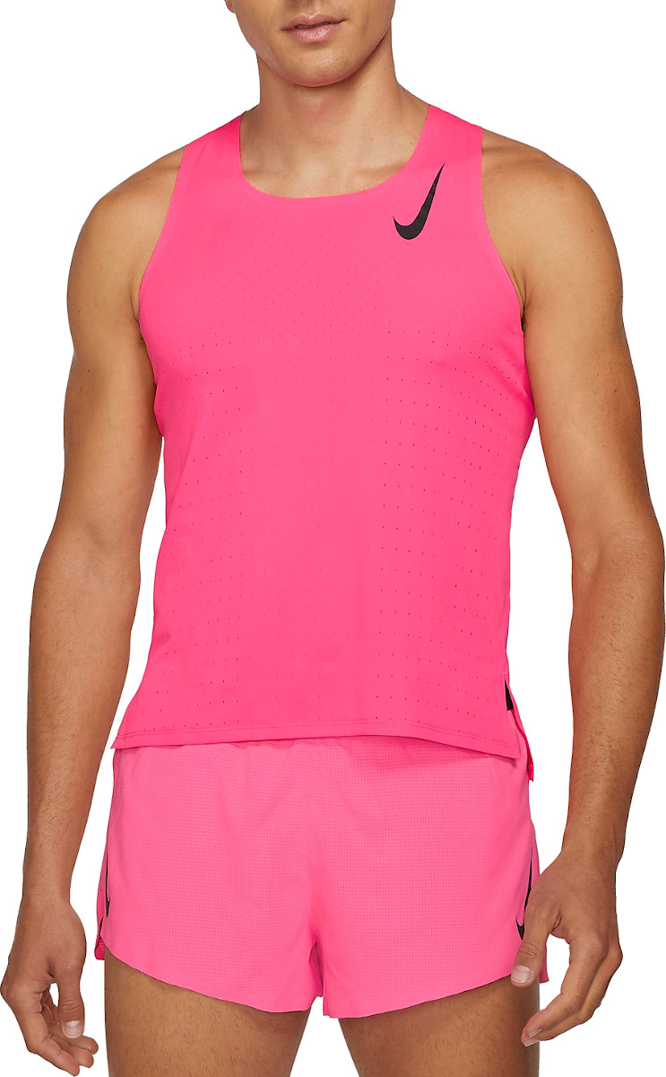 ir de compras Pantano lavabo Camiseta sin mangas Nike AeroSwift Men s Running Singlet - Top4Running.es
