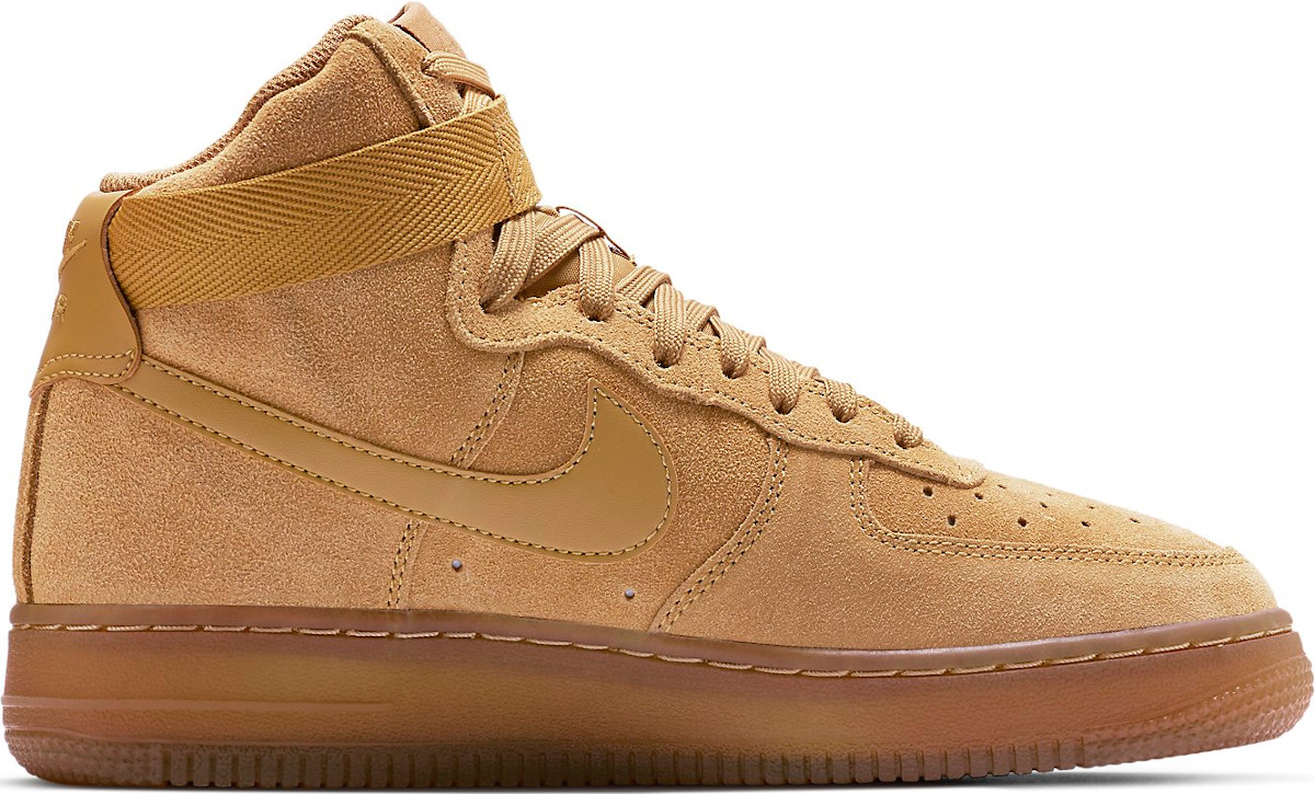air force 1 lv8 high brown