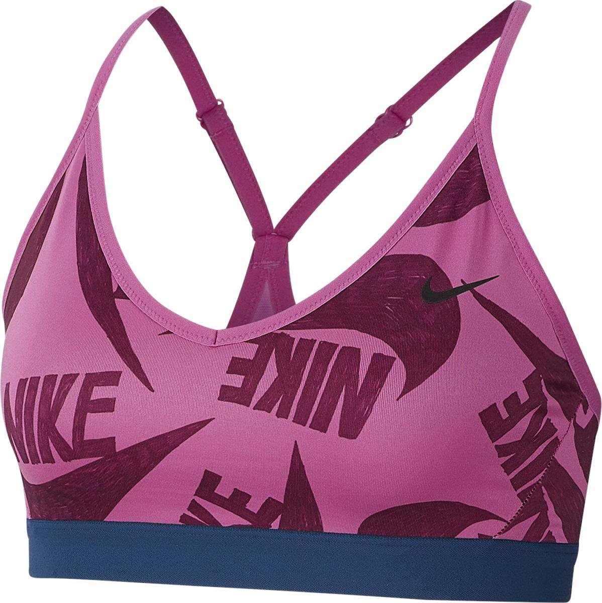 Podprsenka Nike ICNCLSH BRA MARKER PRT