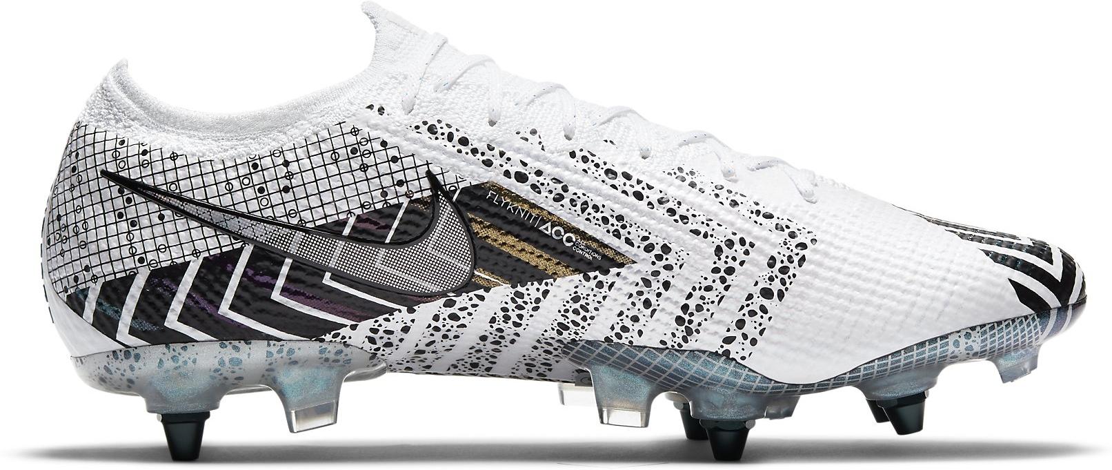 Бутсы Nike Mercurial Vapor 13 Elite MDS SG-PRO Anti-Clog Traction  бело-черные CK2032-110 - купить на Football-World