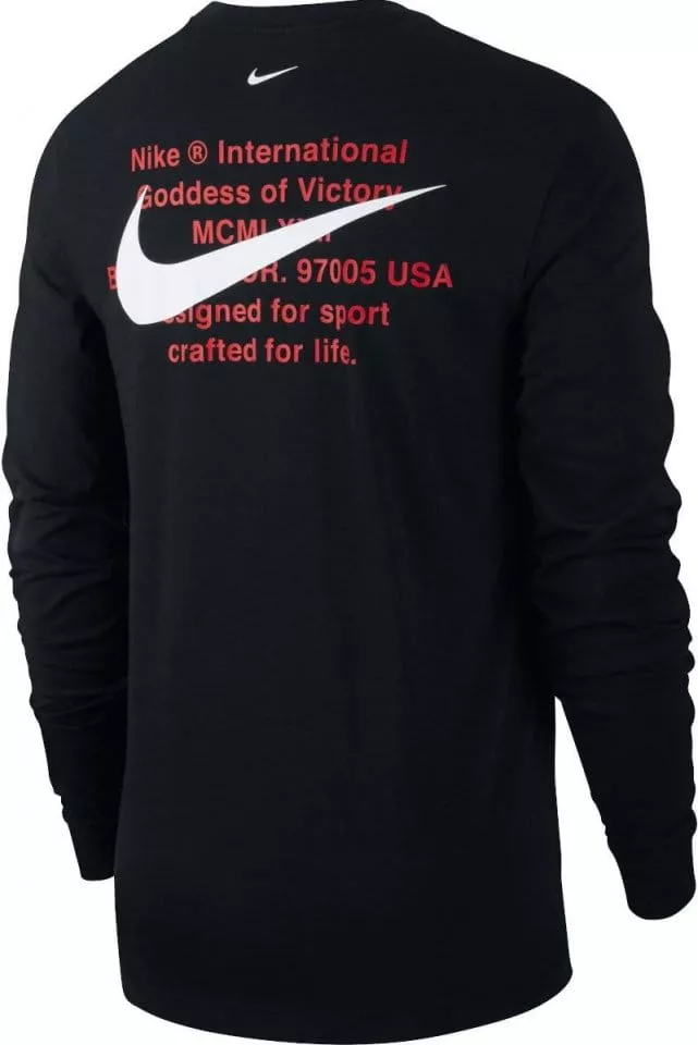 Camiseta de manga larga Nike M NSW SWSH LS TEE