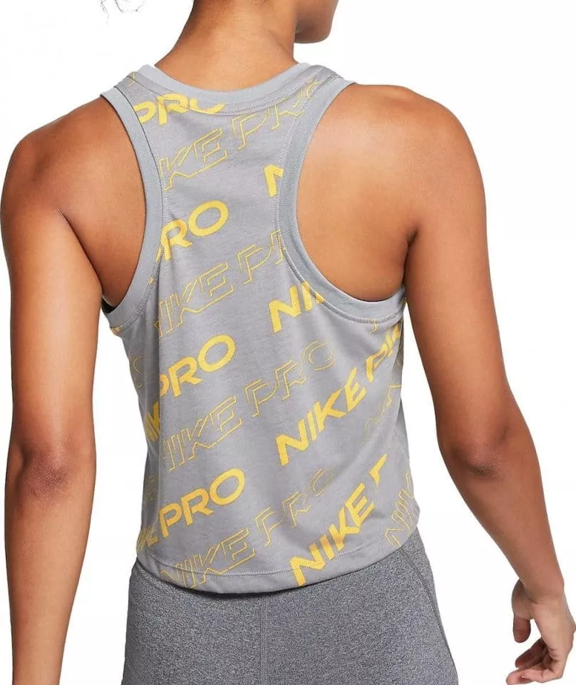 Camiseta sin mangas Nike W NK DRY TANK DB PRO CROP