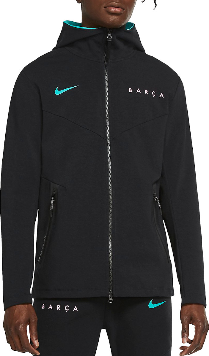 Pánská mikina s kapucí Nike FC Barcelona Tech Pack