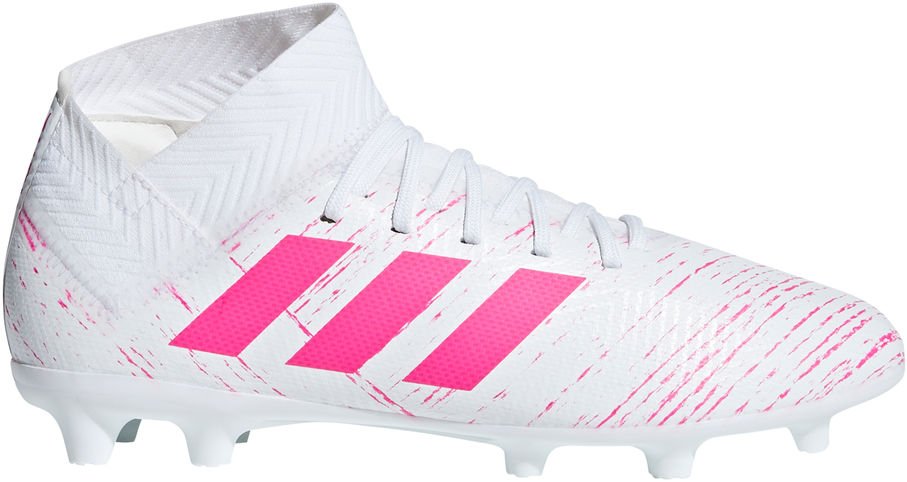 Botas de fútbol adidas nemeziz 18.3 fg j kids pink