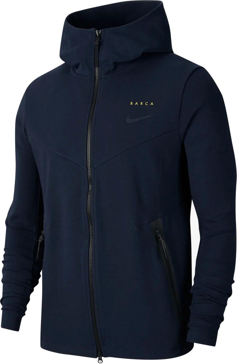 Felpe con cappuccio Nike FCB M NSW TCH PCK HOODIE FZ