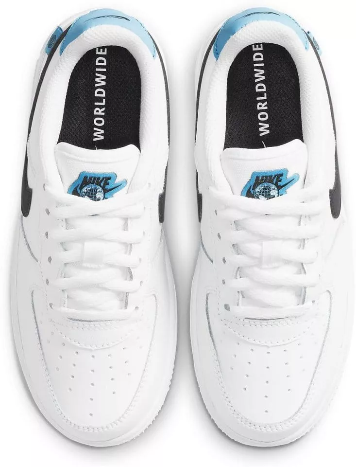 Nike Force 1 LV8 SE Worldwide Pack White/Black-Blue Fury - CN8539-100