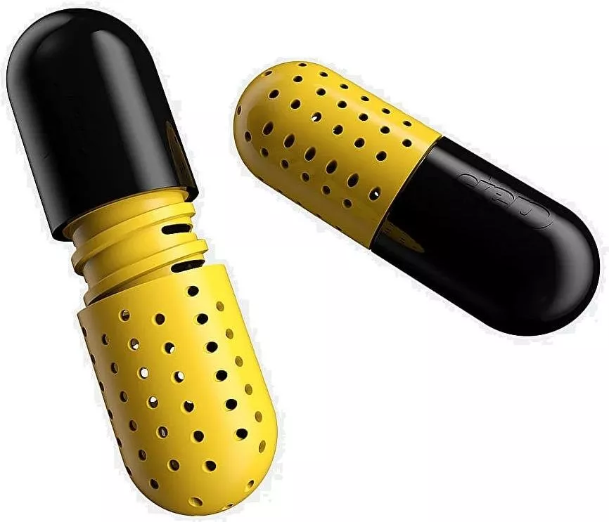 Crep Protect Pills Sneaker Freshner CP005 Black Yellow