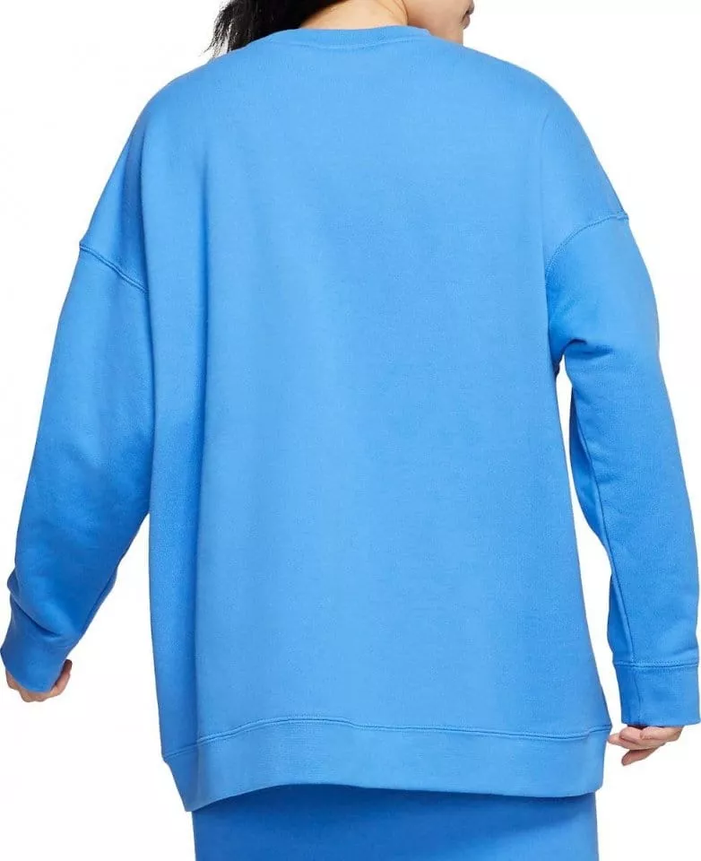 Sudadera Nike W NSW FLC CREW OVERSIZE