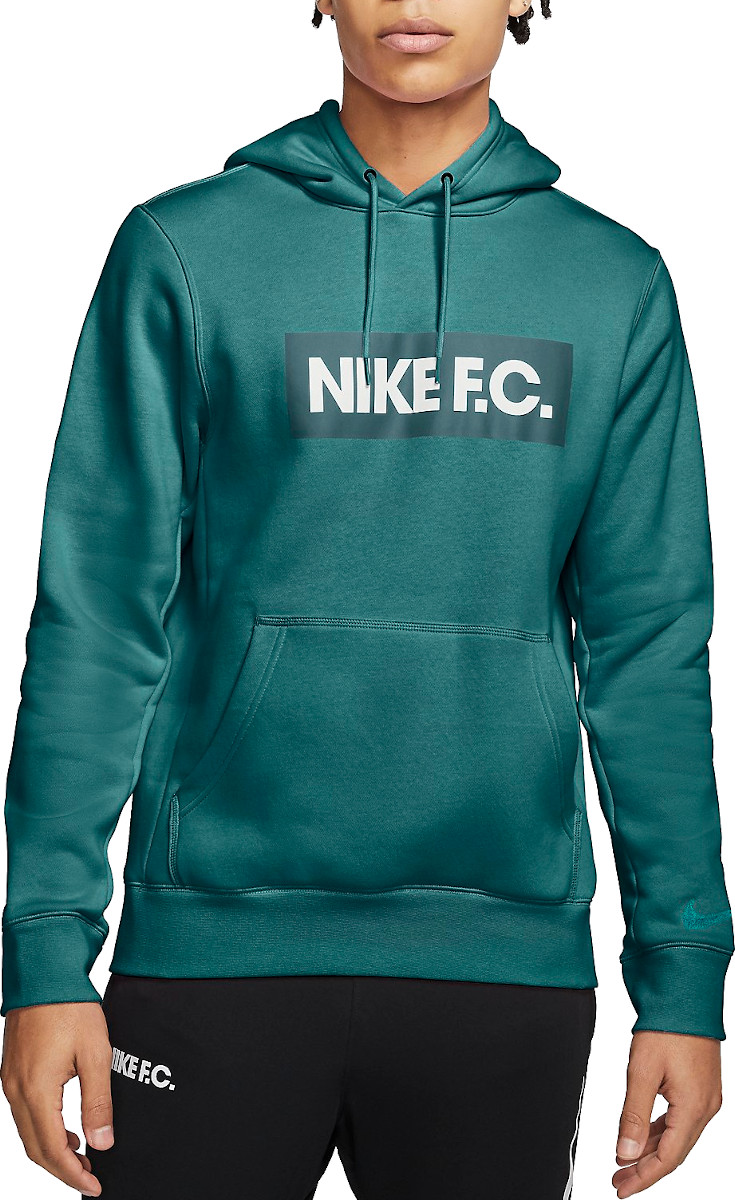 Pánská flísová fotbalová mikina s kapucí Nike F.C.