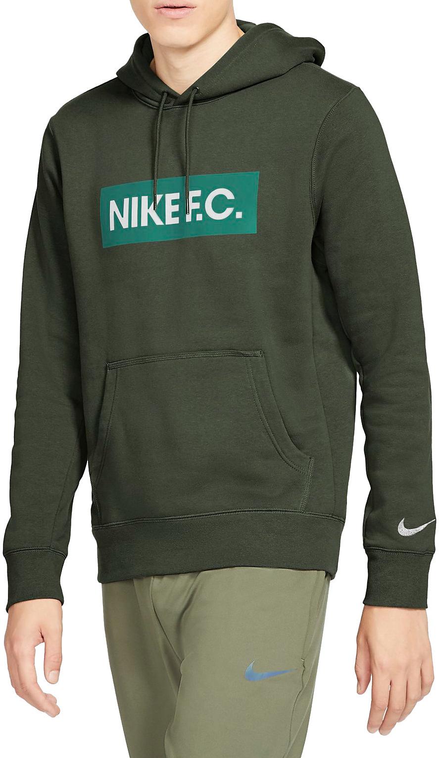 Φούτερ-Jacket με κουκούλα Nike F.C. Men s Pullover Fleece Soccer Hoodie
