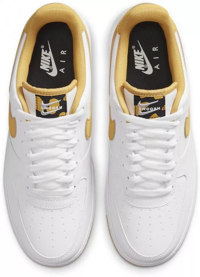 Nike Adds Golden Swoosh Outline on the Air Force 1 Low  Nike shoes air  force, Nike air shoes, White nike shoes womens