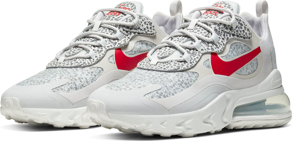 nike air max 270 react safari grey red