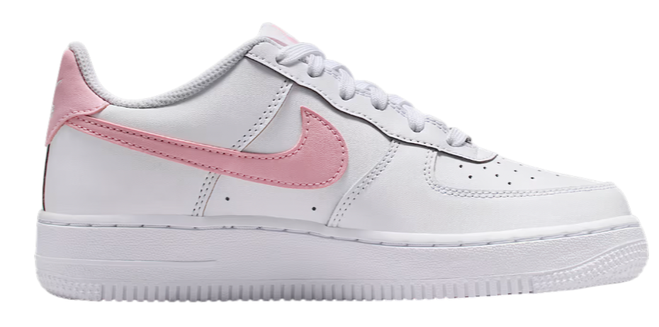 Nike Air Force 1 ホワイト/ピンク 楽天市場】NIKE AIR FORCE 1 (GS) white/pink foam cv7663-100