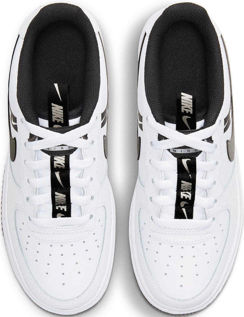 Nike Air Force 1 LV8 white / black - reflect silver (CT4683-100) – Queens 💚