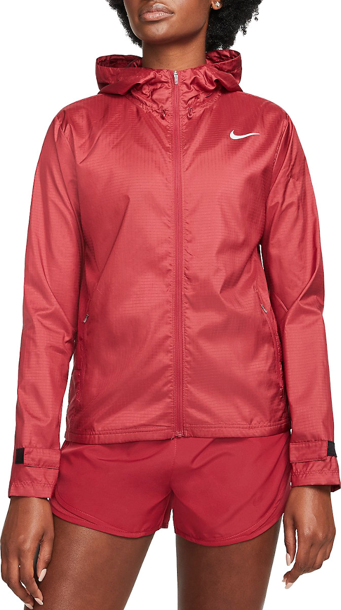 Dámská běžecká bunda s kapucí Nike Essential