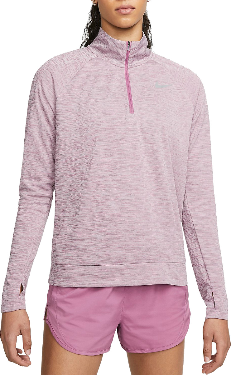 Camiseta de manga larga Nike Pacer Women s 1/4-Zip Running Top
