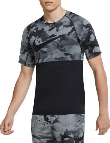 M NK TOP SS SLIM CAMO