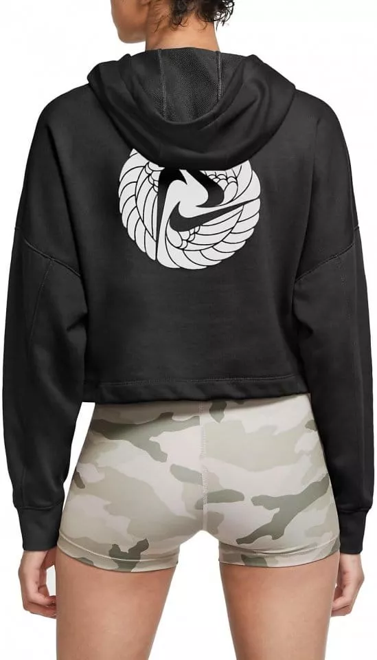 Hooded sweatshirt Nike W NK ICNCLSH DRY FLC PT TP GD