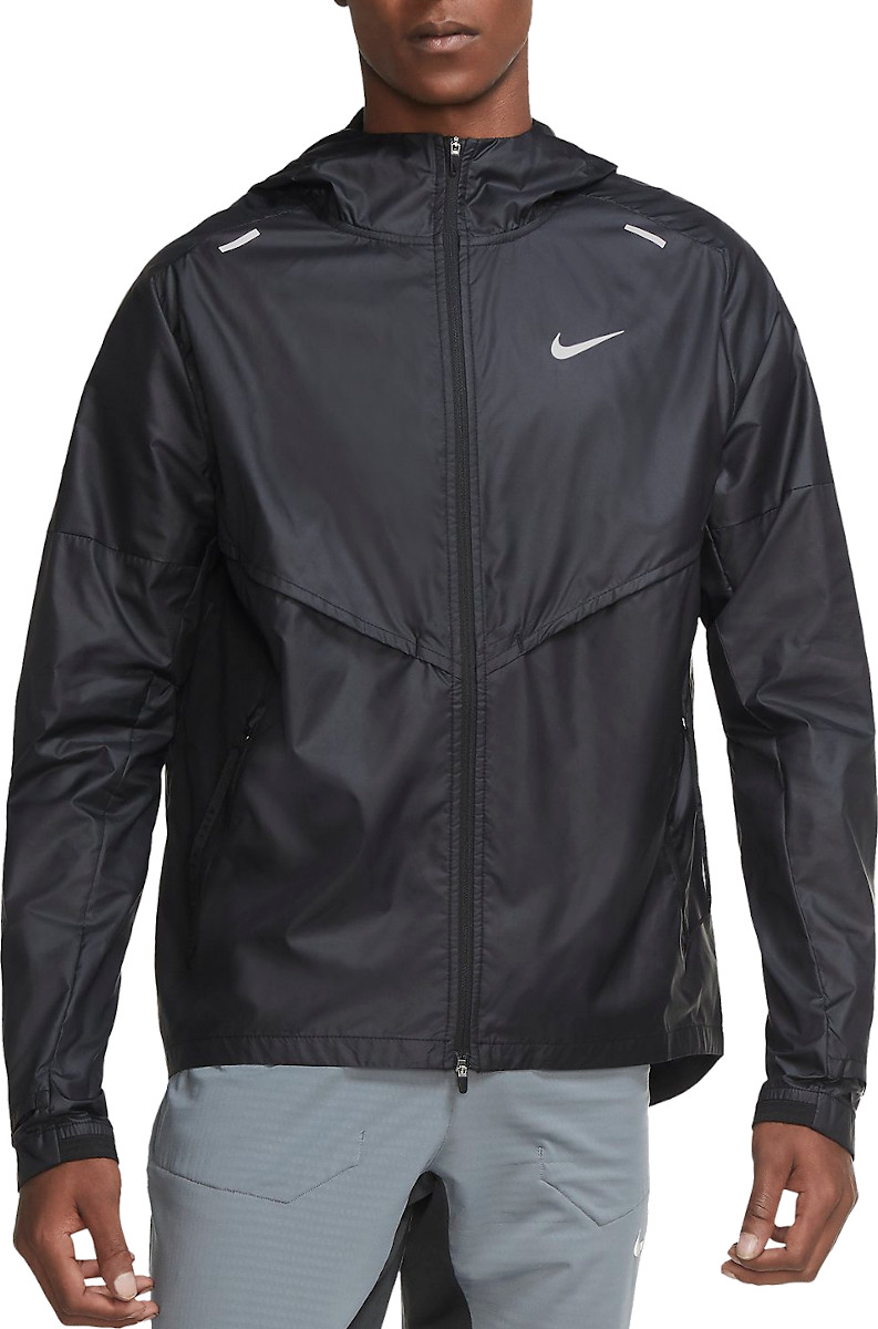 Mens nike 2025 running jacket black