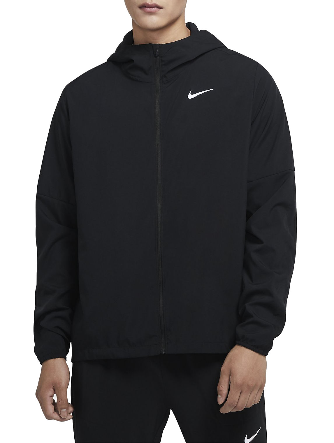 Pánská běžecká bunda s kapucí Nike Run Stripe