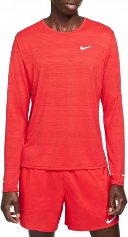 nike dri fit miler orange