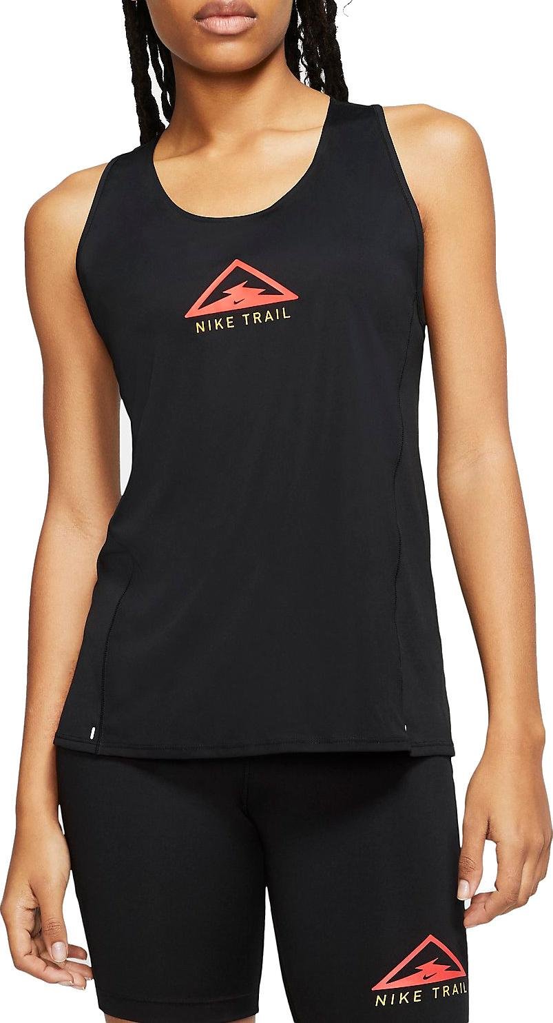 Nike W NK CITY SLEEK TANK TRAIL Atléta trikó