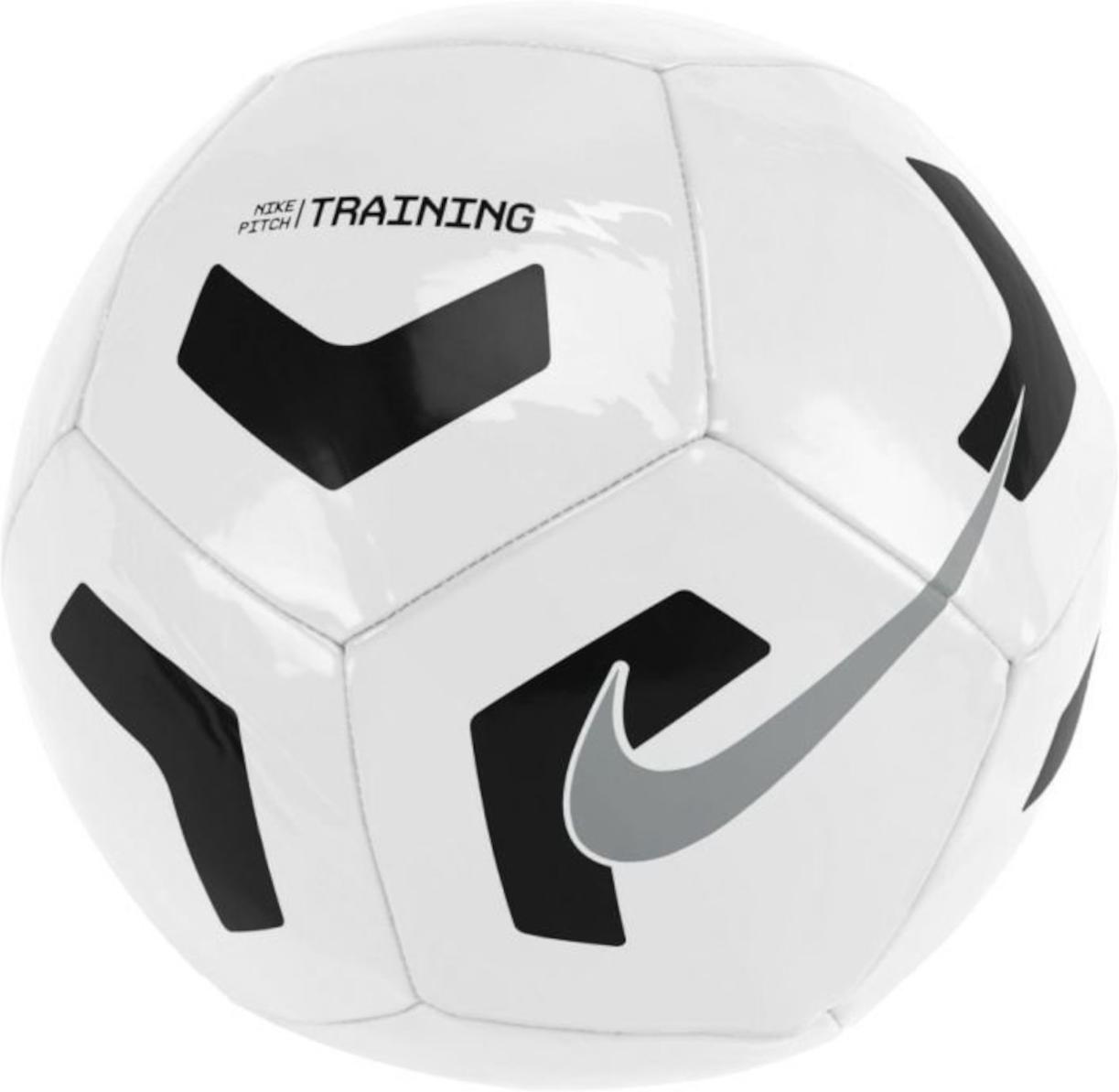 Balón Nike Pitch Trainingsball Weiss Schwarz F100