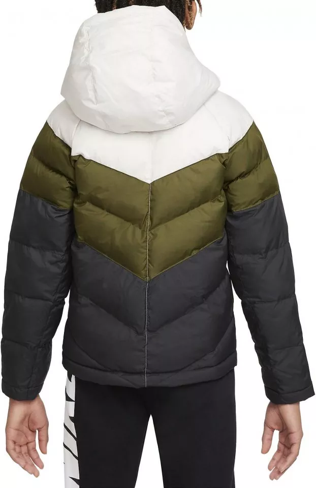 Bunda s kapucňou Nike Sportswear Big Kids Synthetic-Fill Jacket