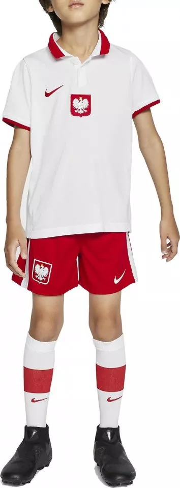 Kit Nike Poland 2020 Home Jr Set