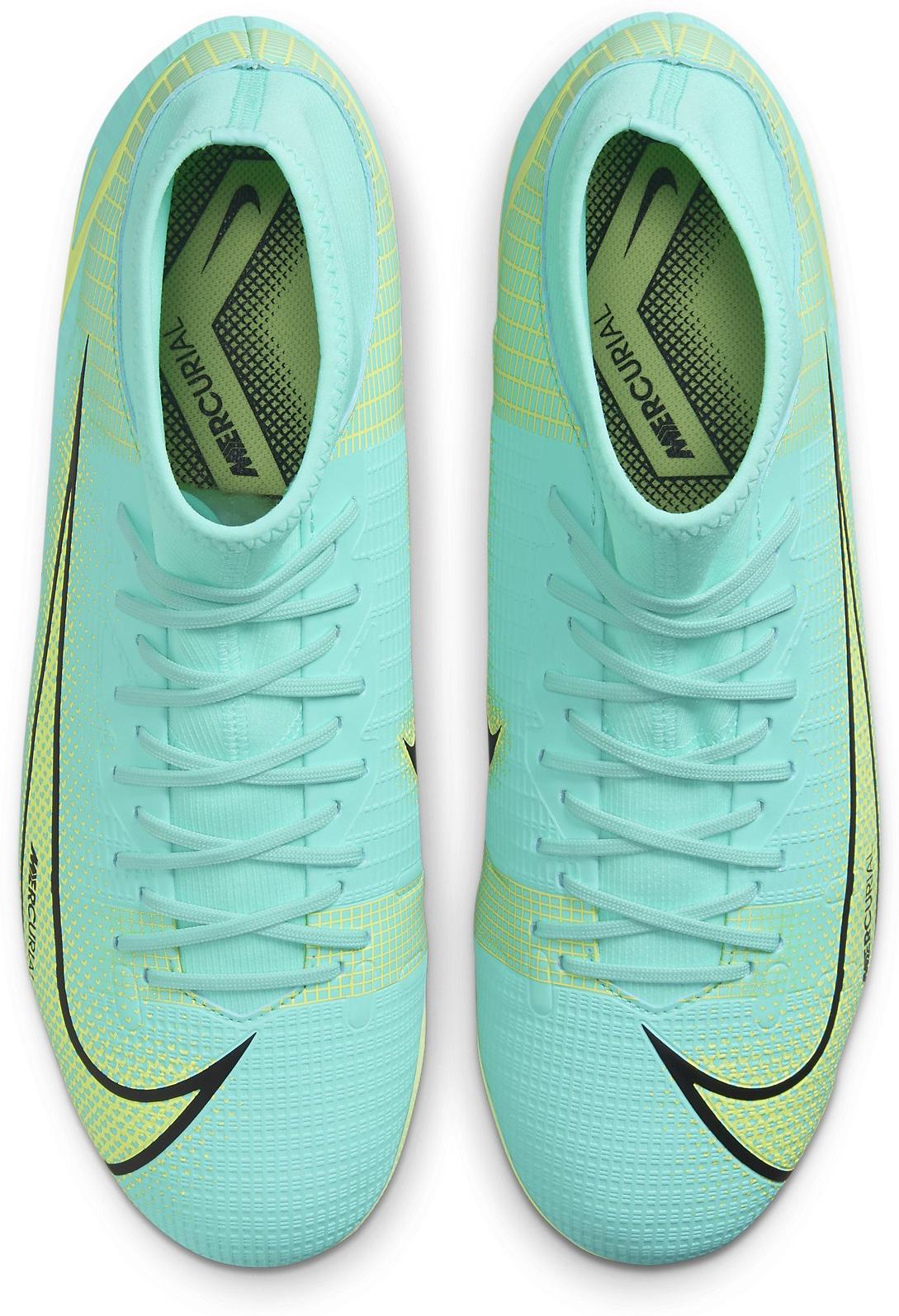 Botas fútbol Nike Mercurial Superfly 8 Academy AG azules | futbolmania