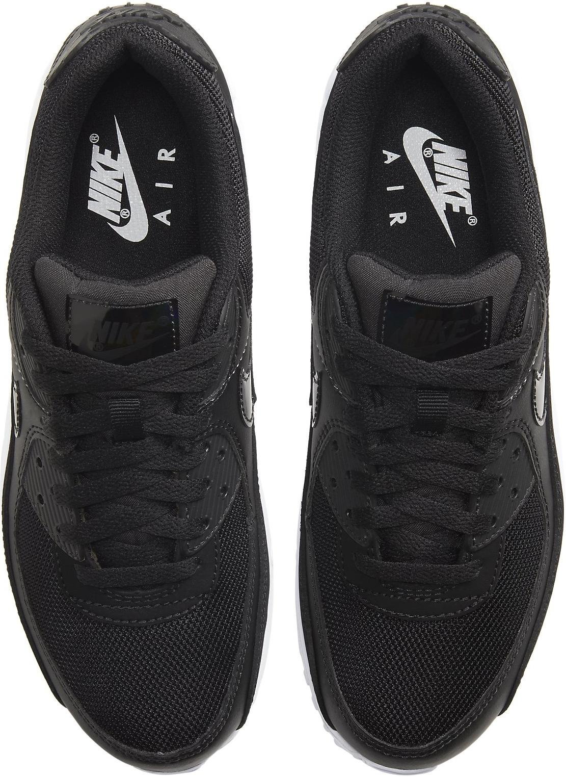 nike air max 90 twist women's black