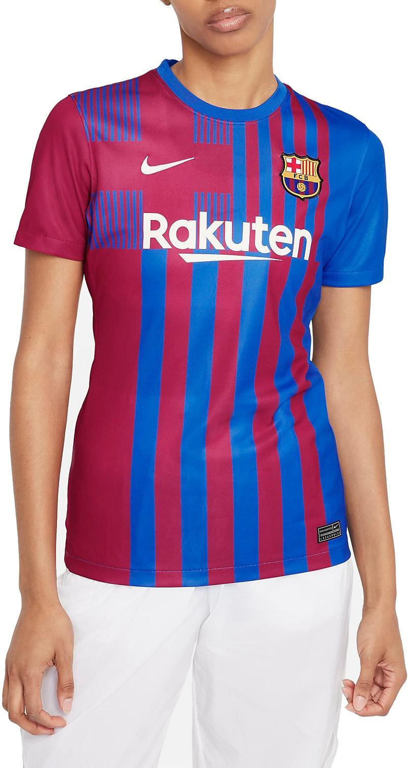 Dámský fotbalový dres Nike FC Barcelona 2021/22 Stadium, domácí