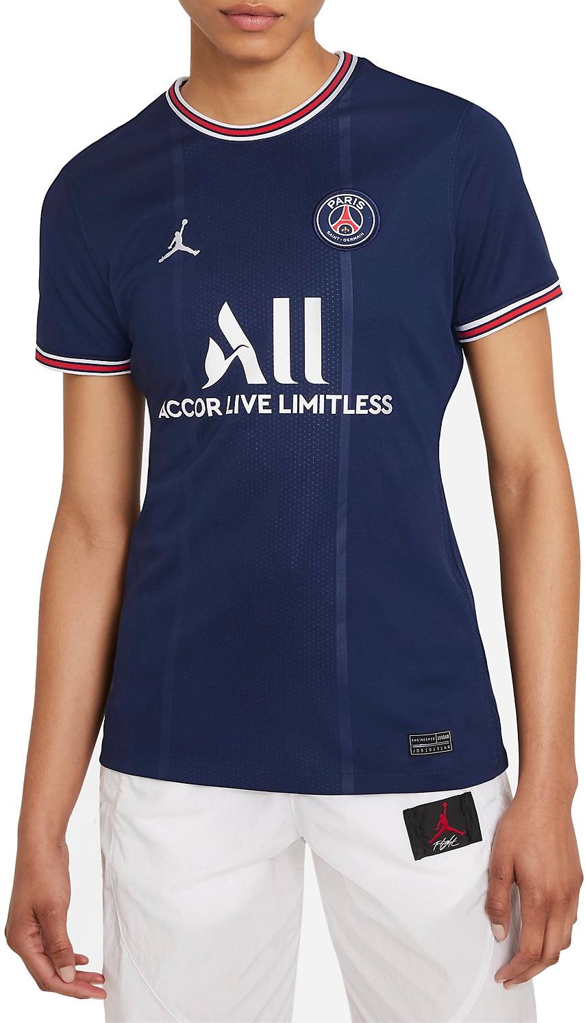 Camiseta Jordan Paris Saint-Germain 2021/22 Stadium Home Women s Soccer Jersey