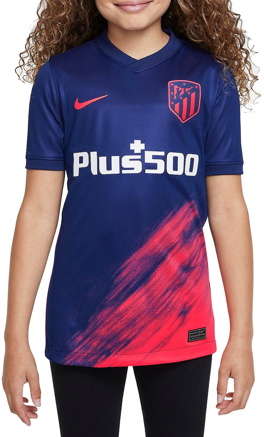 Dětský dres s krátkým rukávem Nike Atlético Madrid 2021/22 Stadium, hostující