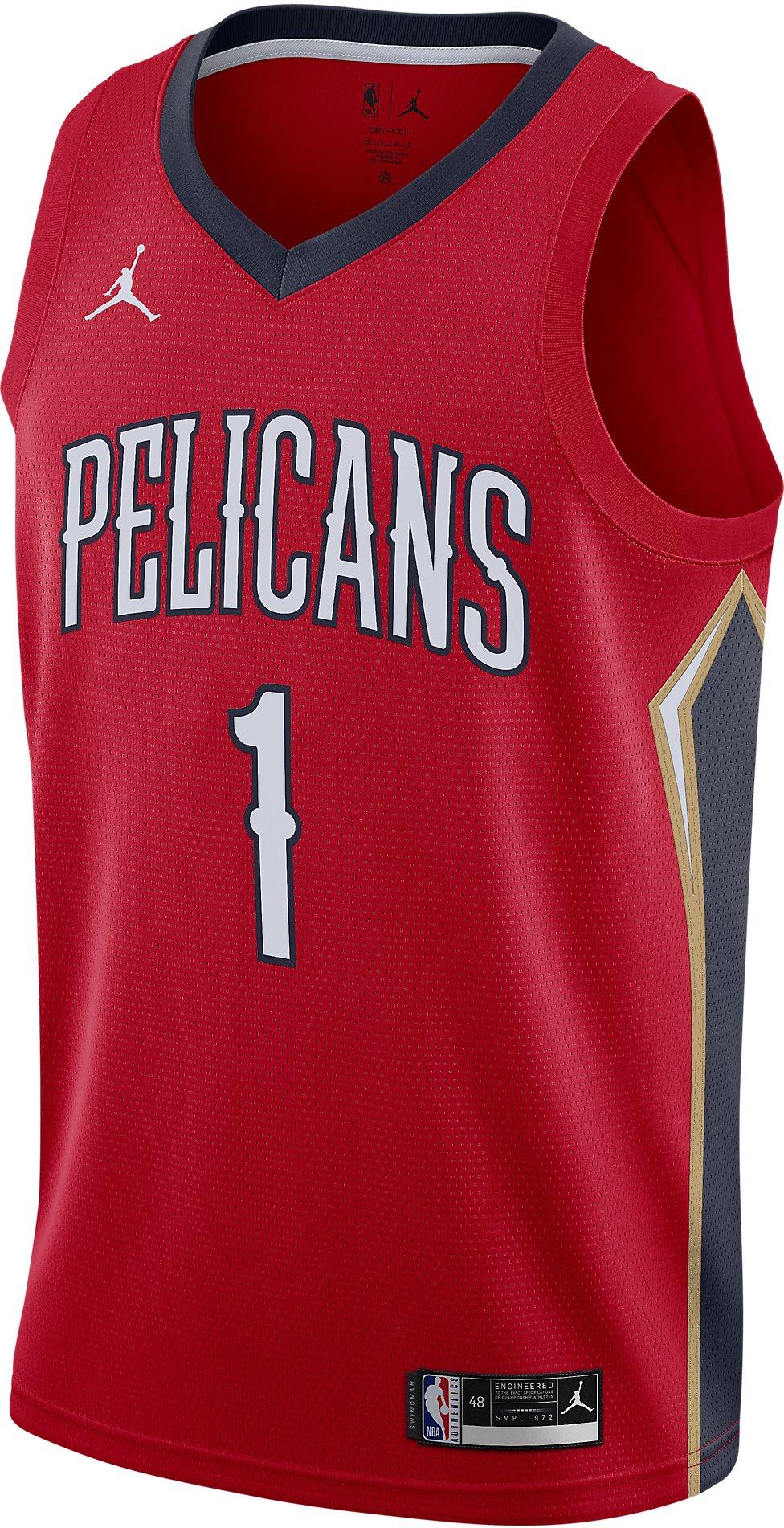 Dres Nike New Orleans Pelicans Statement Edition 2020 Jordan NBA Swingman Jersey