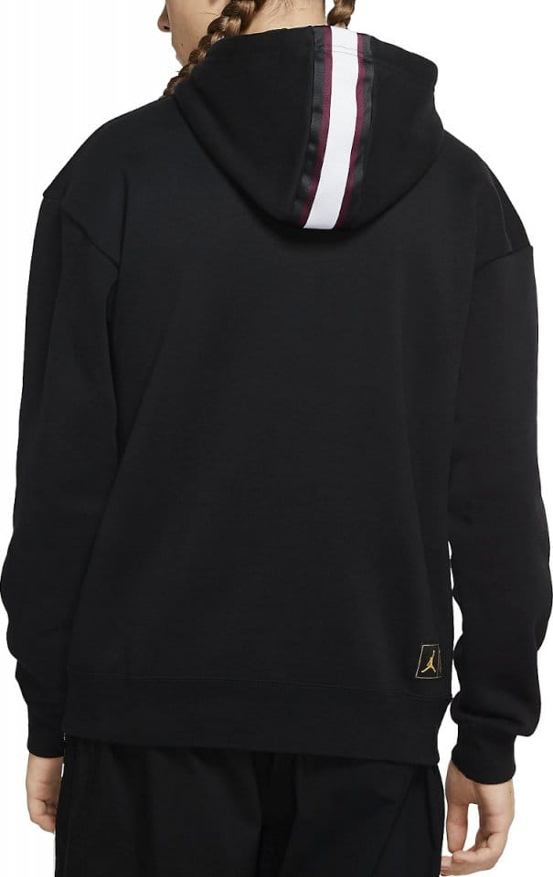 jordan black zip up moletom com capuz